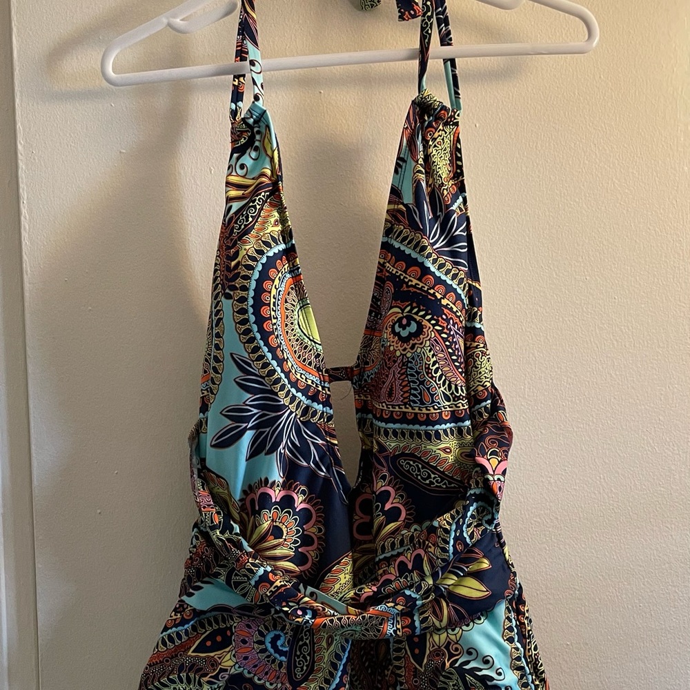 One Piece Halter Bathing Suit